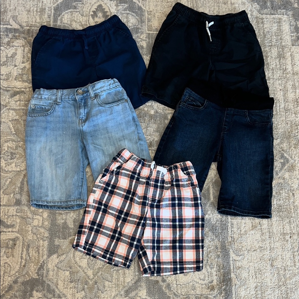 Assorted Boys' Shorts Collection Size 6/7